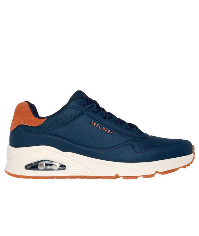 Chaussures Skechers Uno Homme Bleu Marine