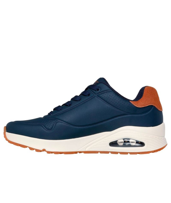 Chaussures Skechers Uno Homme Bleu Marine