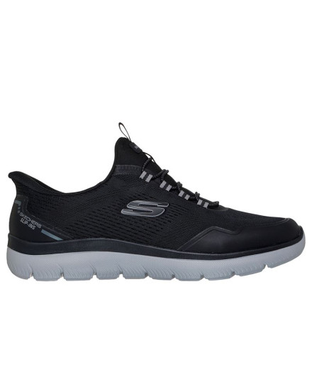 Sapatilhas Skechers Slip-Ins Summits-Top Rate Homem Preto