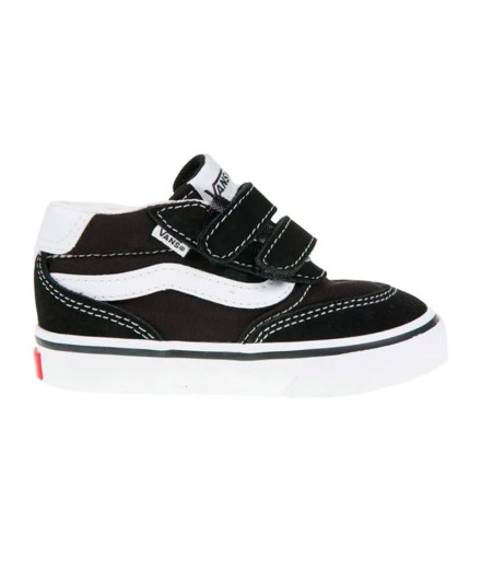 Sapatilhas Vans Brooklyn Mid V Sucv Preto/Branco Bebês Sapatilhas Vans Brooklyn Mid V Sucv Preto/Branco Bebês