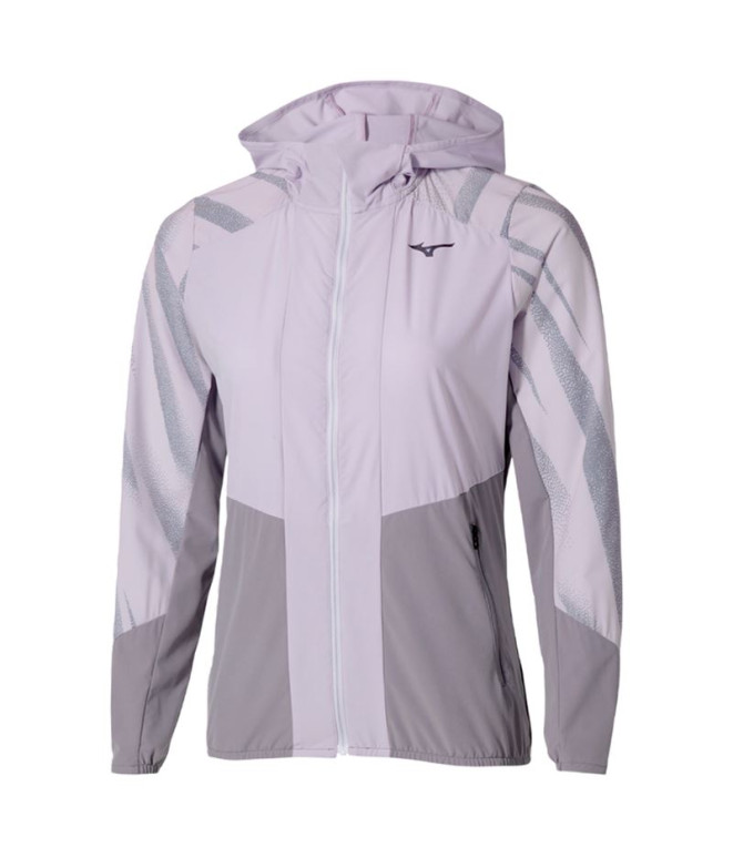 Casaco de Running Mizuno Active Alpha Mulher Azul