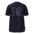 T-shirt de Fitness Mizuno Athletics Graphic Homme Bleu