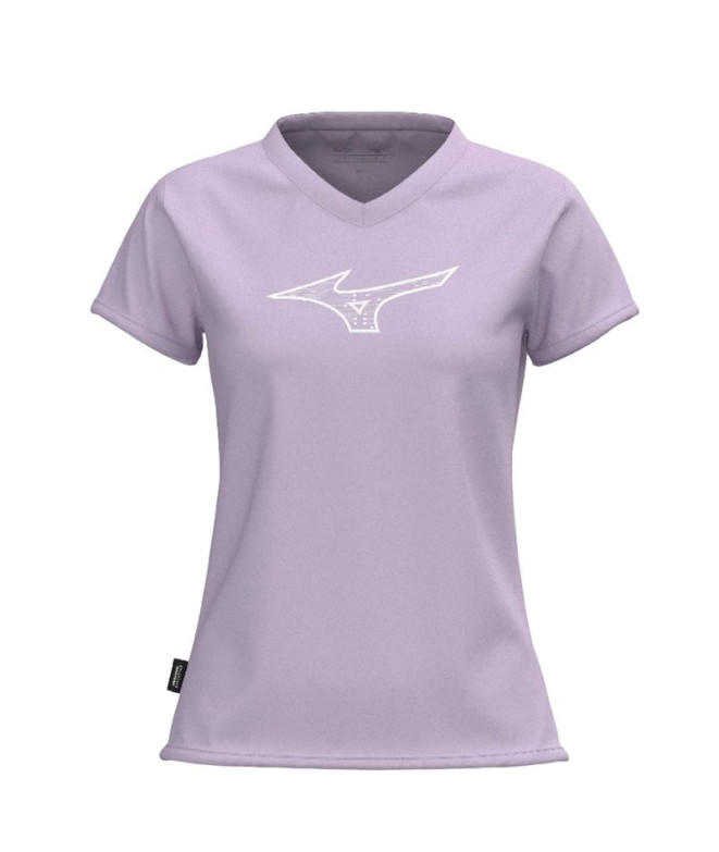 T-shirt de Fitness Mizuno Athletics Rb Femme...