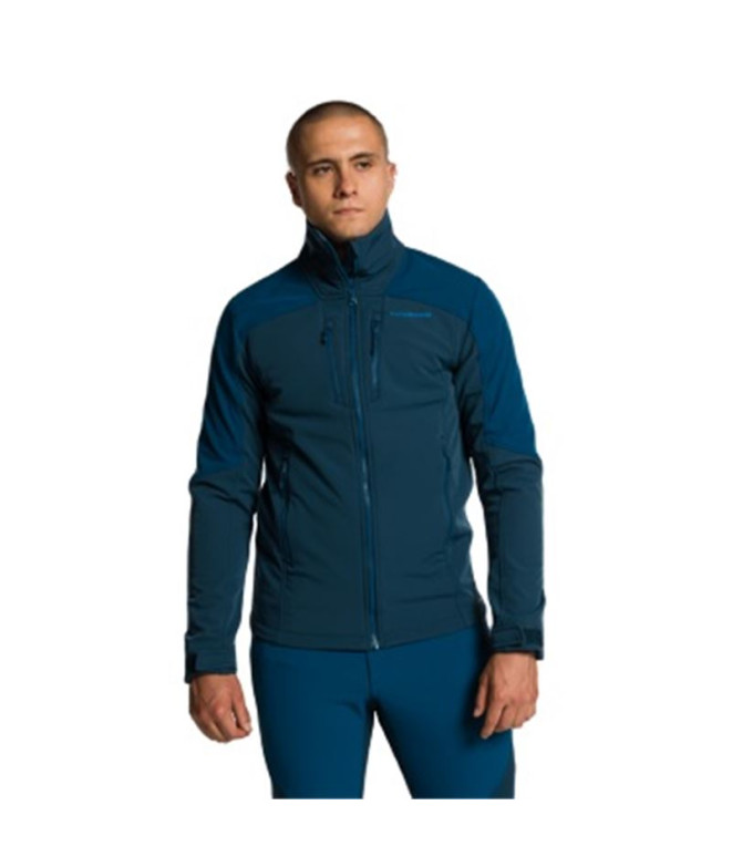 Veste Trangoworld Lyskamm Homme Bleu Foncé/Bleu