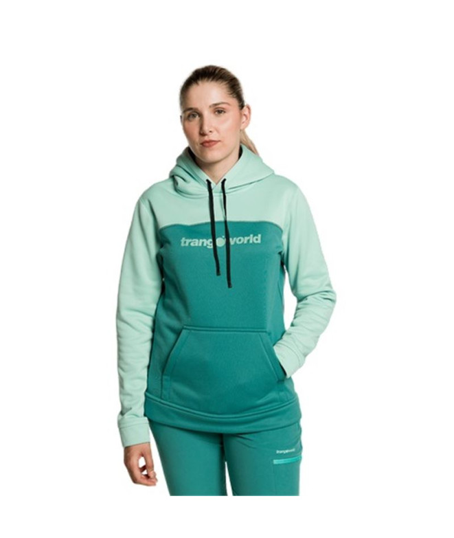 Sweat Trangoworld Poppi V02 Femme Eau Foncée/Eau