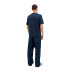 Camiseta Jack and Jones Jjhayato Ss Crew Neck Sky Captain Homem