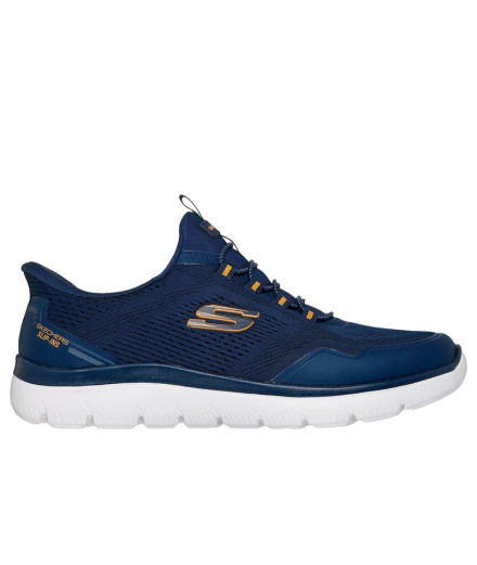 Sapatilhas Skechers Slip-Ins Summits-Top Rate Homem Azul Sapatilhas Skechers Slip-Ins Summits-Top Rate Homem Azul
