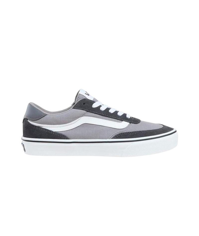 Zapatillas Vans Brooklyn Ls Tonl Hombre Gris