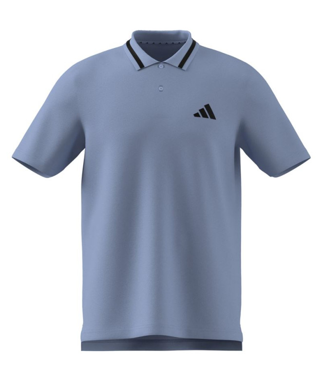 Polo adidas Sl Pq Ps Homme Bleu / Noir