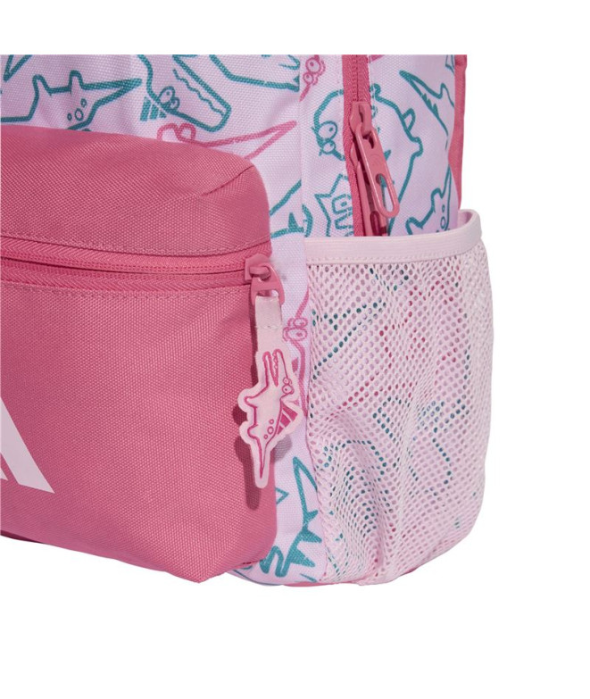 Mochila adidas Lk Adrpt Bpk Infantil Rosa