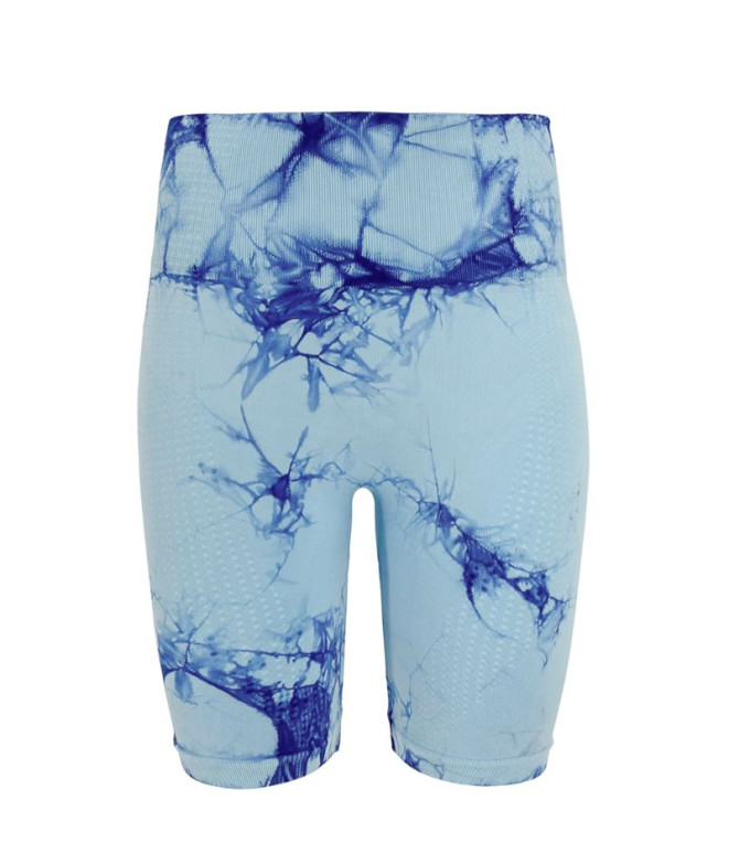 Calça de Fitness Joluvi Tie Dye Azul Niebla -...
