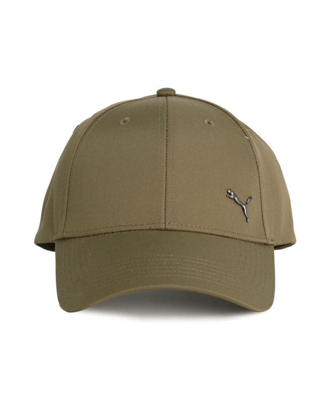 Gorra Puma Essentials Metal Cat B, Olive, Hombre