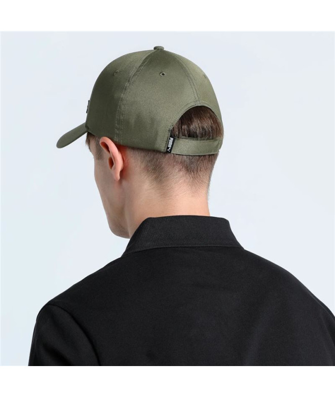 Gorra Puma Essentials Metal Cat B, Olive, Hombre