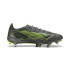 Botas de futebol Puma Ultra 5 Ultimate Mxsg Matte Aged Silver-Amarelo Alerta-Sol Atacado Homem