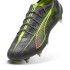 Botas de futebol Puma Ultra 5 Ultimate Mxsg Matte Aged Silver-Amarelo Alerta-Sol Atacado Homem