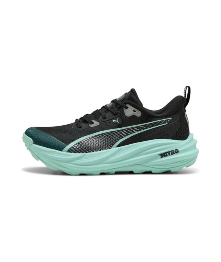 Zapatillas de Running Puma Voyage Nitro 4,Green Terrain-Mint Me