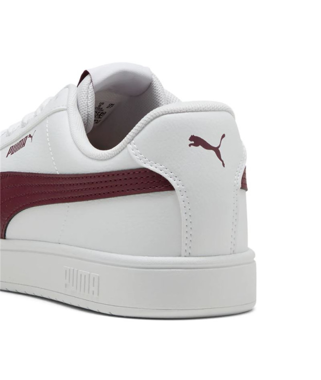 Zapatillas Puma Rickie Classic, White-Ruby, Unisex