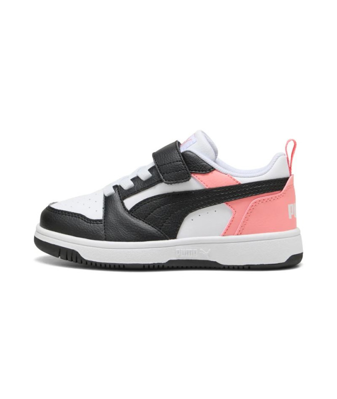 Zapatillas Puma Rebound V6 Lo A, Whi Niño
