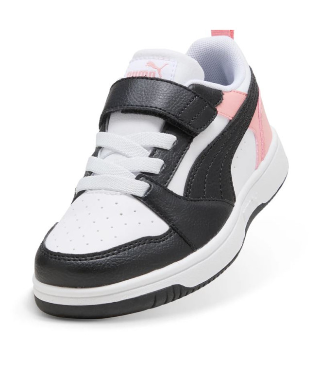 Zapatillas Puma Rebound V6 Lo A, Whi Niño