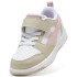 Zapatillas Puma Rebound V6 Lo A, White-Mauv, Bebés