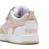 Zapatillas Puma Rebound V6 Lo A, White-Mauv, Bebés