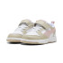 Zapatillas Puma Rebound V6 Lo A, White-Mauv, Bebés