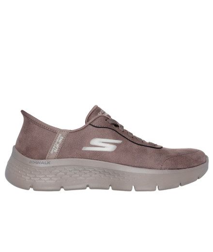 Chaussures Skechers Slip-Ins Go Walk Flex Marron Textile...