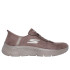 Sapatilhas Skechers Slip-Ins Go Walk Flex Marrom Têxtil Mulher