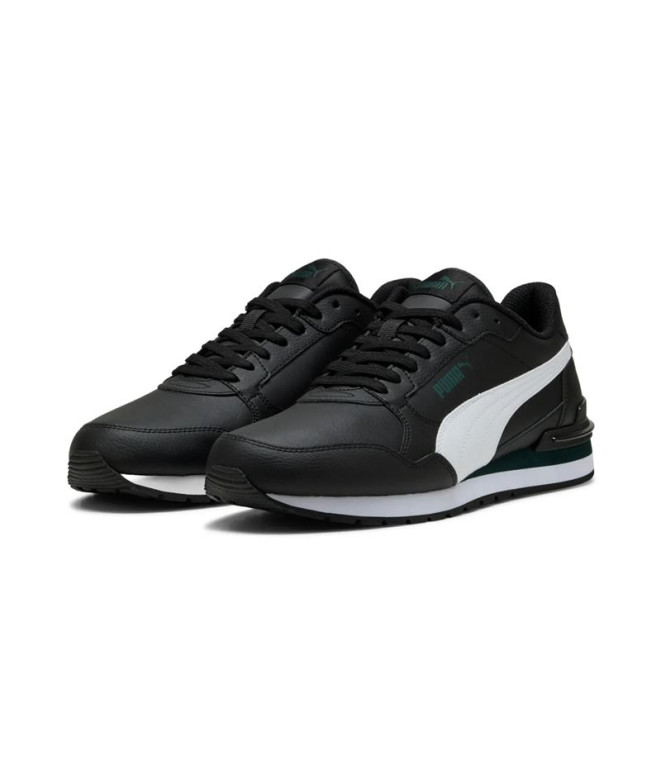 Chaussures Puma St Runner V4 L, Noir- Blanc,...