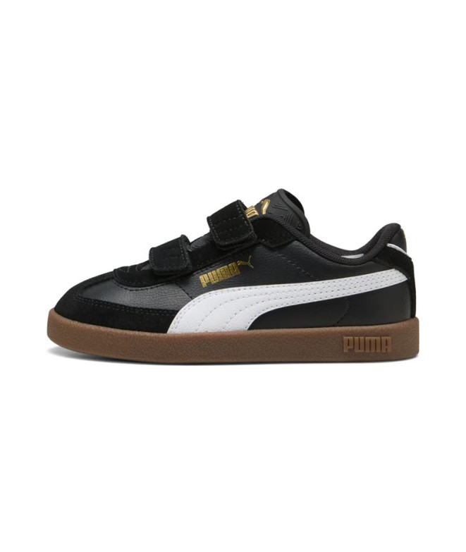Zapatillas Puma Club Ii Era V P, Black, Niño