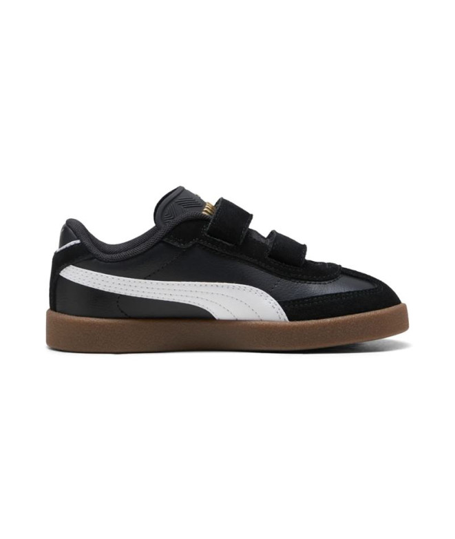 Zapatillas Puma Club Ii Era V P, Black, Niño