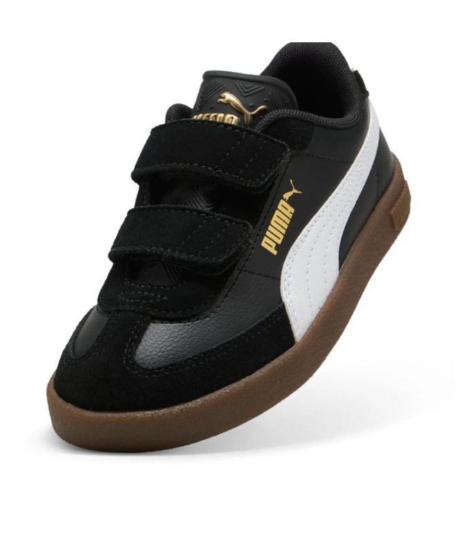 Zapatillas Puma Club Ii Era V P, Black, Niño