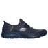 Sapatilhas Skechers Slip-Ins Summits-Classy Night Mulher Azul Marinho