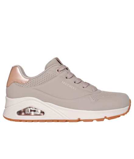 Sapatilhas Skechers Uno - Golden Air Mulher Marrón