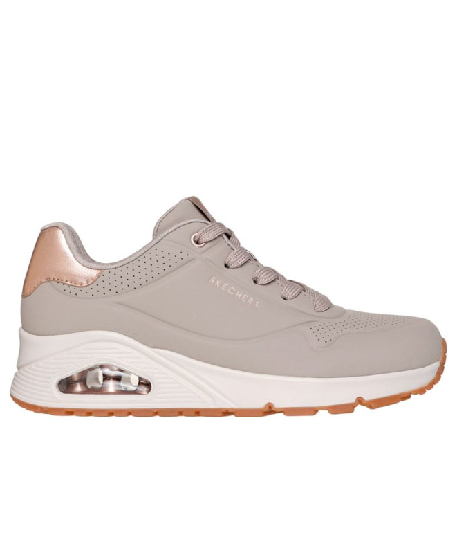 Sapatilhas Skechers Uno - Golden Air Mulher Marrón