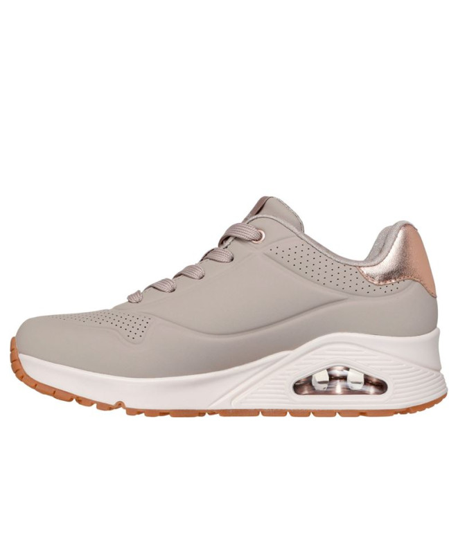 Sapatilhas Skechers Uno - Golden Air Mulher Marrón