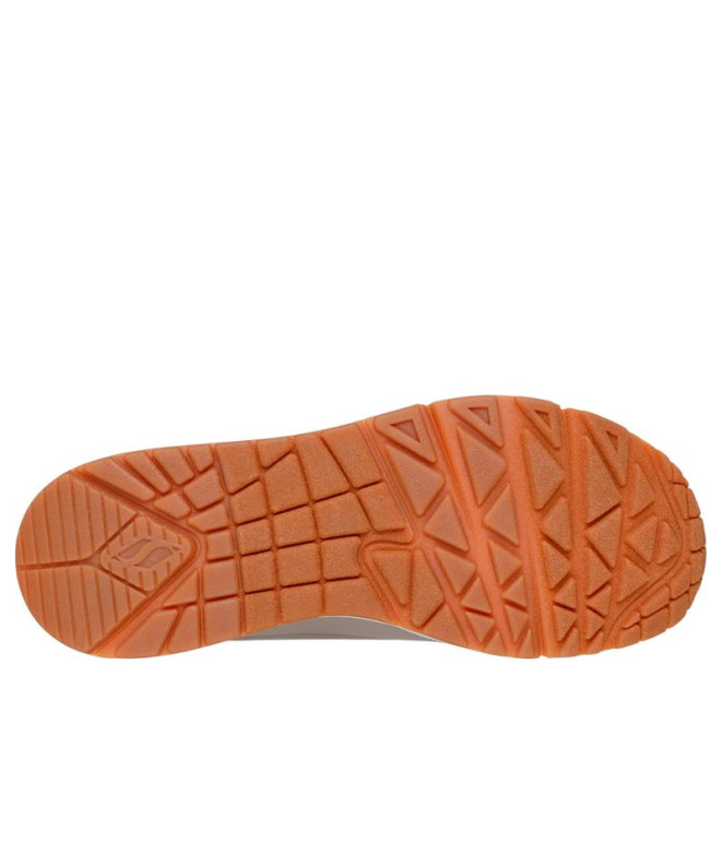 Chaussures Skechers Uno - Air Doré Femme Marron