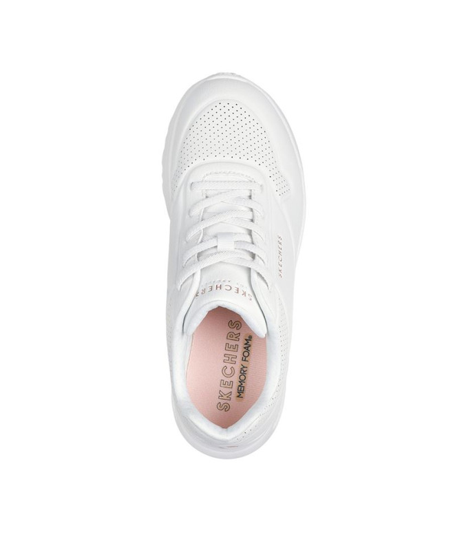 Chaussures Skechers Uno Lite Blanc Duraleather...