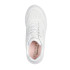 Sapatilhas Skechers Uno Lite Branco Duraleather Mulher