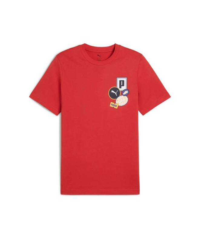 T-shirt Puma Graphics IconRouge Feu Homme