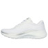 Sapatilhas Skechers Arch Fit 2.0 Glow The Distance Mulher Branco