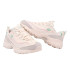Chaussures Skechers D'Lites Cuir Naturel/Gris Femme