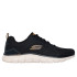 Chaussures Skechers Track - Leshur Noir Knit Homme