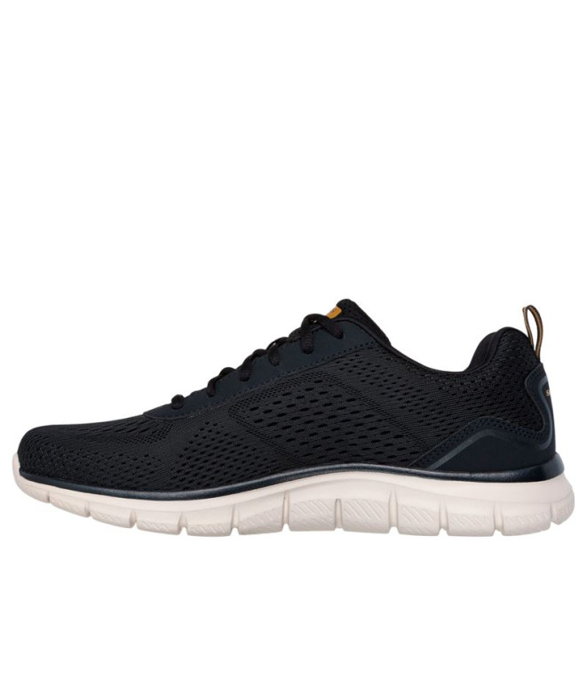 Chaussures Skechers Track - Leshur Noir Knit Homme