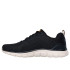 Chaussures Skechers Track - Leshur Noir Knit Homme