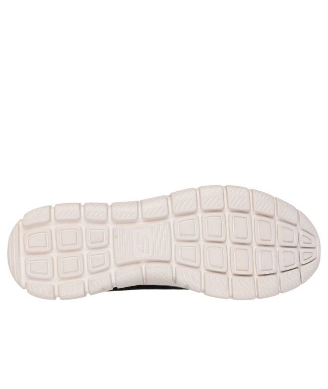 Chaussures Skechers Track - Leshur Noir Knit Homme