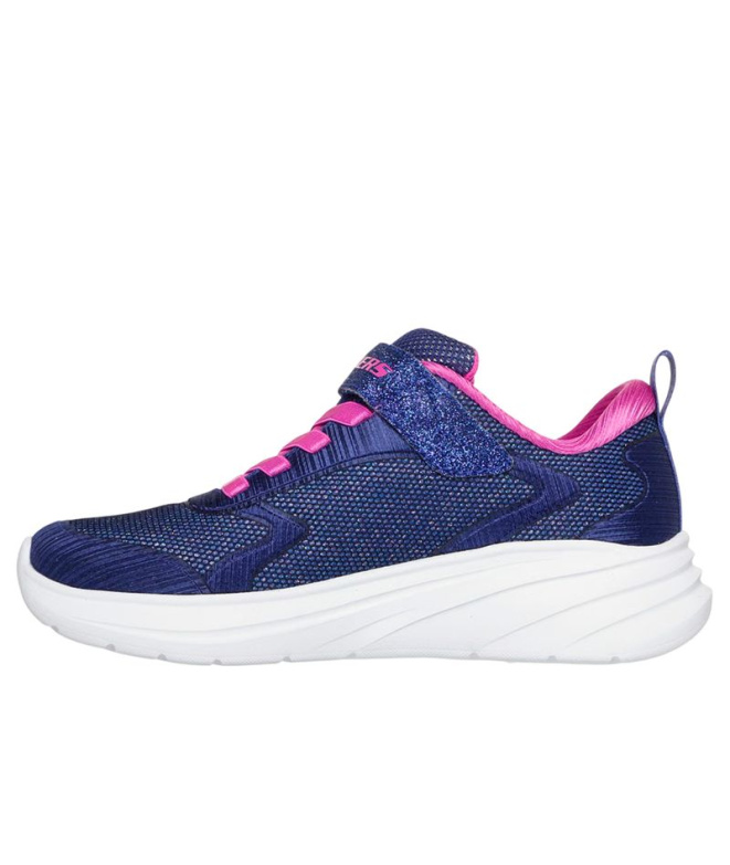 Zapatillas Skechers Wave 92 Navy Knit Niña Azul...