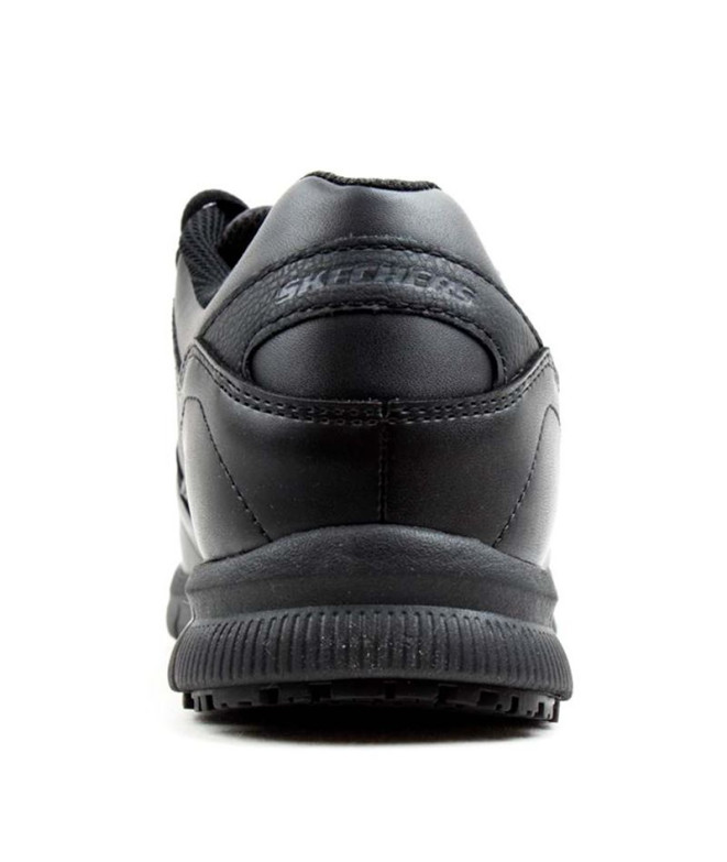 Zapatillas Skechers Work Nampa- Wyola Mujer Negro