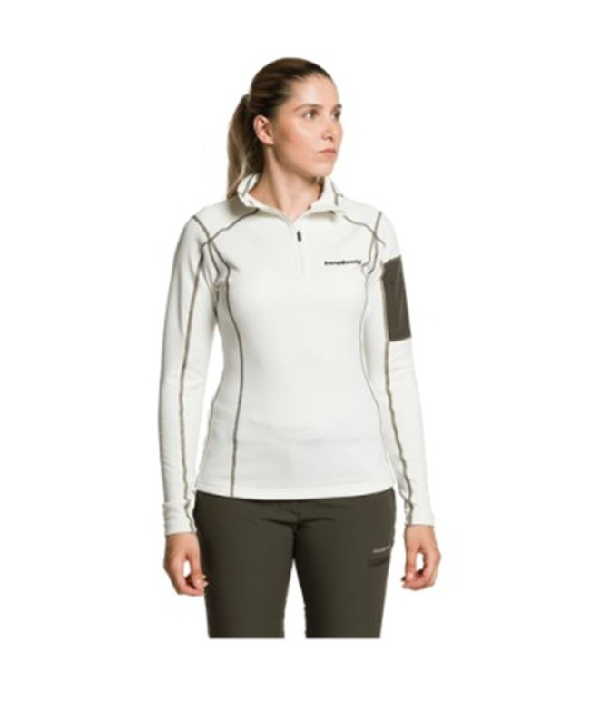 Sweat Trangoworld Geelong Femme Blanc