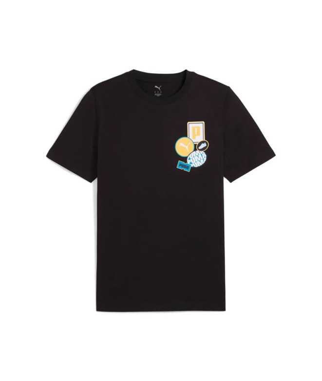 T-shirt Puma Graphics Icon Noir Homme